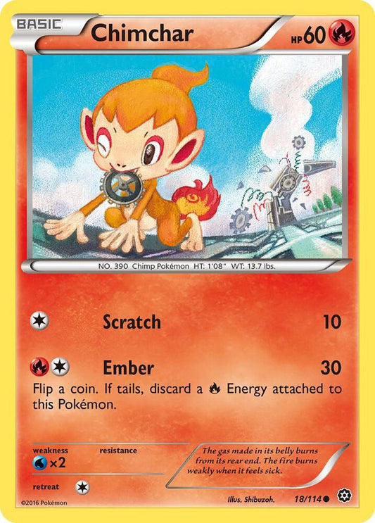 Chimchar [XY - Steam Siege] 18/114