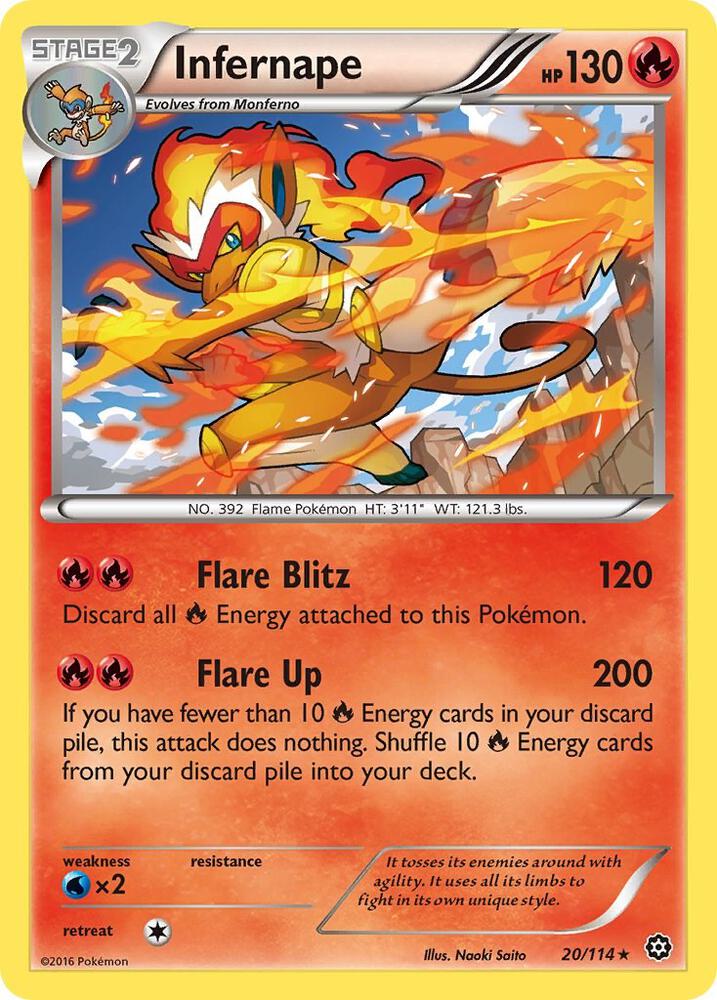 Infernape [XY - Steam Siege] 20/114