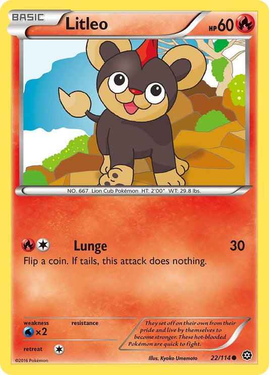Litleo [XY - Steam Siege] 22/114