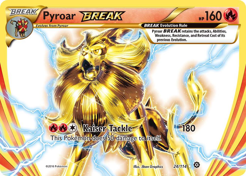 Pyroar BREAK [XY - Steam Siege] 24/114