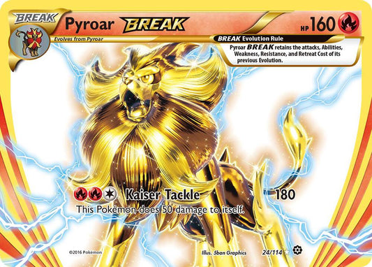 Pyroar BREAK [XY - Steam Siege] 24/114