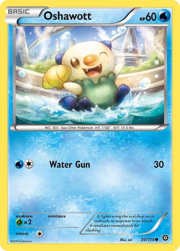 Oshawott [XY - Steam Siege] 30/114