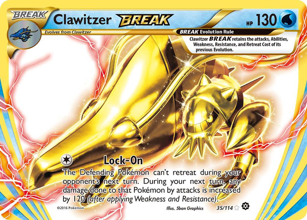 Clawitzer BREAK [XY - Steam Siege] 35/114