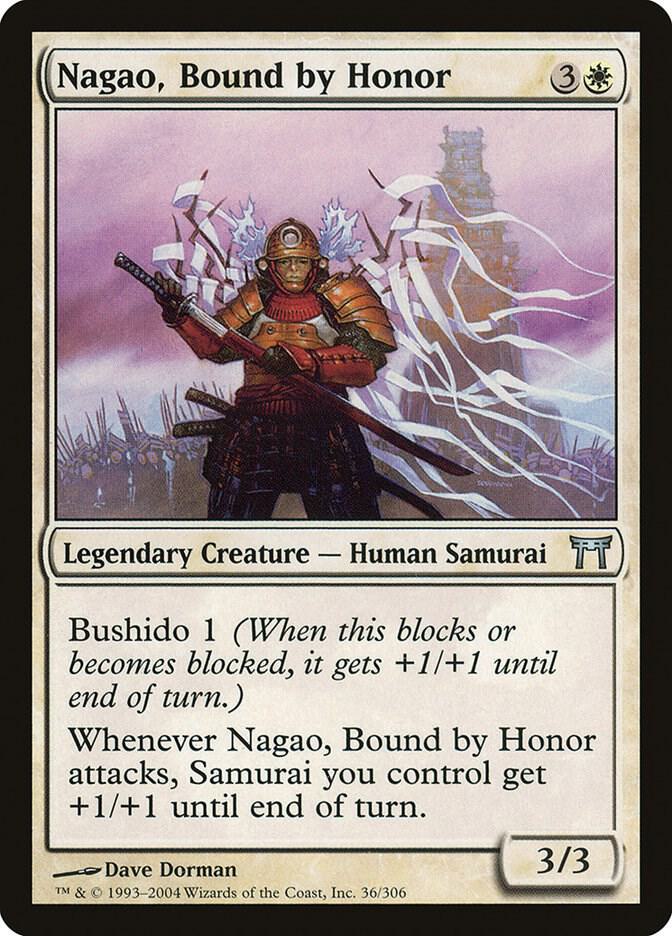 Nagao, Bound by Honor [Champions of Kamigawa] 36