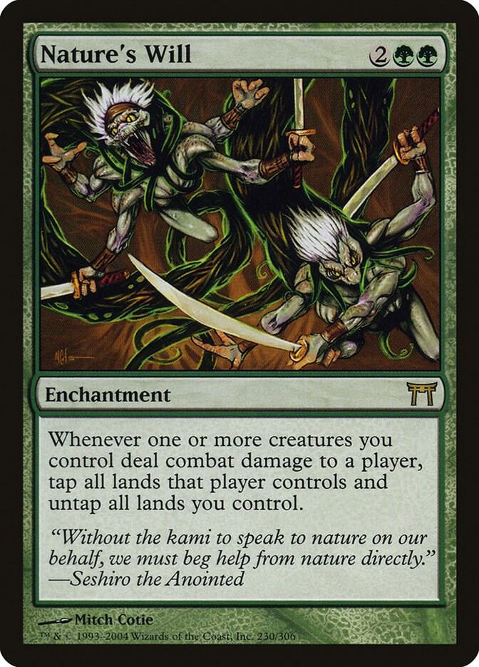 Nature's Will [Champions of Kamigawa] 230