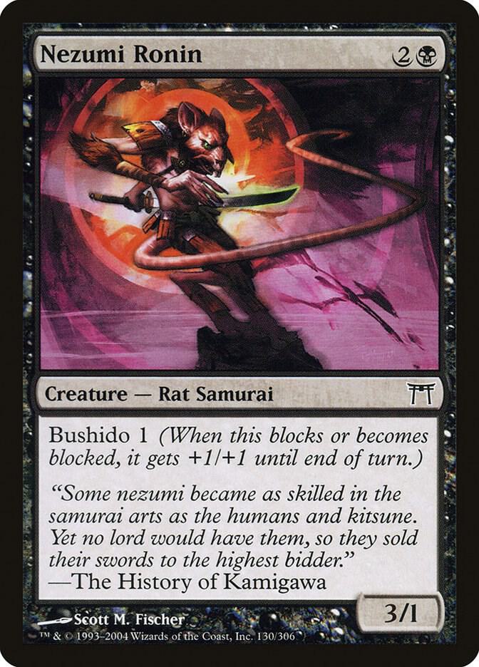 Nezumi Ronin [Champions of Kamigawa] 130