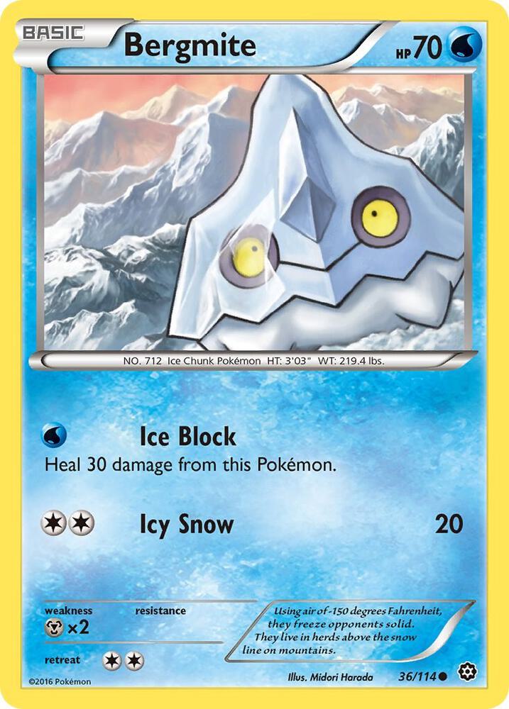 Bergmite [XY - Steam Siege] 36/114