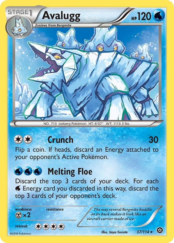 Avalugg [XY - Steam Siege] 37/114