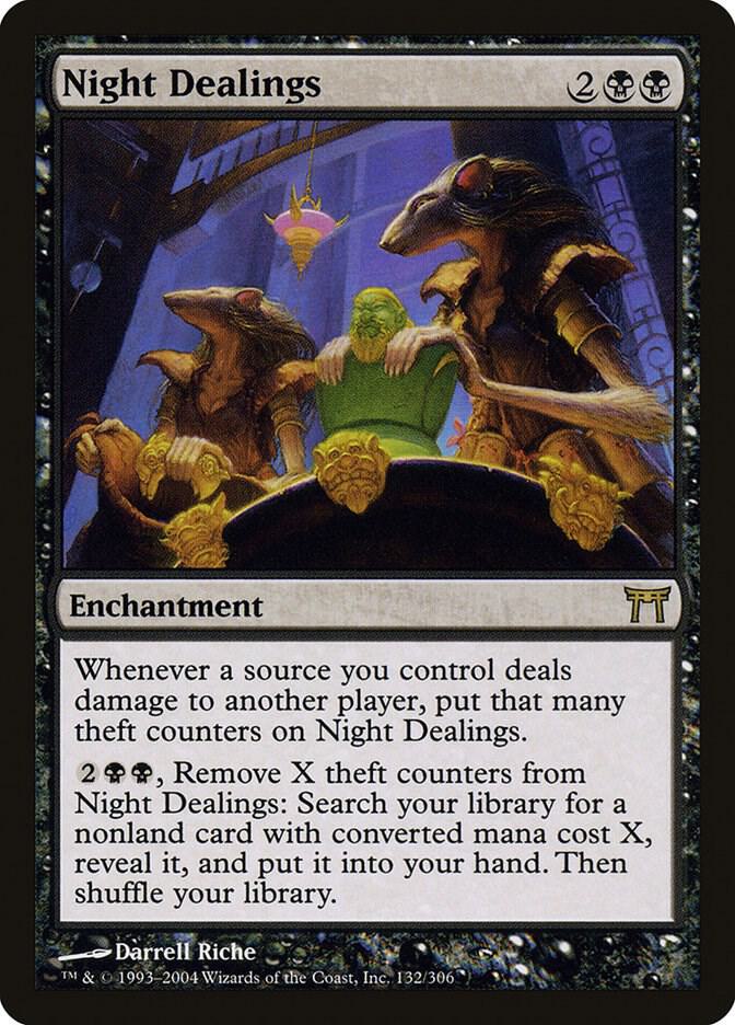 Night Dealings [Champions of Kamigawa] 132