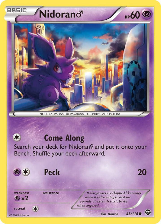 Nidoran M [XY - Steam Siege] 43/114