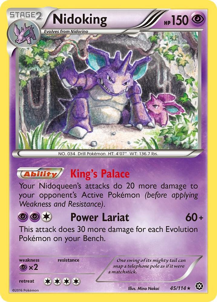 Nidoking [XY - Steam Siege] 45/114