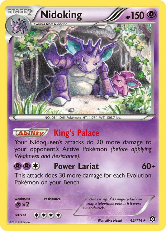 Nidoking [XY - Steam Siege] 45/114