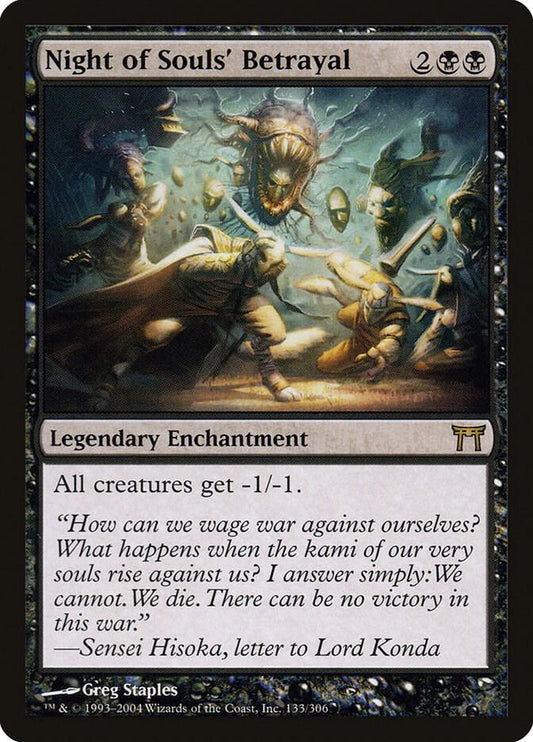 Night of Souls' Betrayal [Champions of Kamigawa] 133