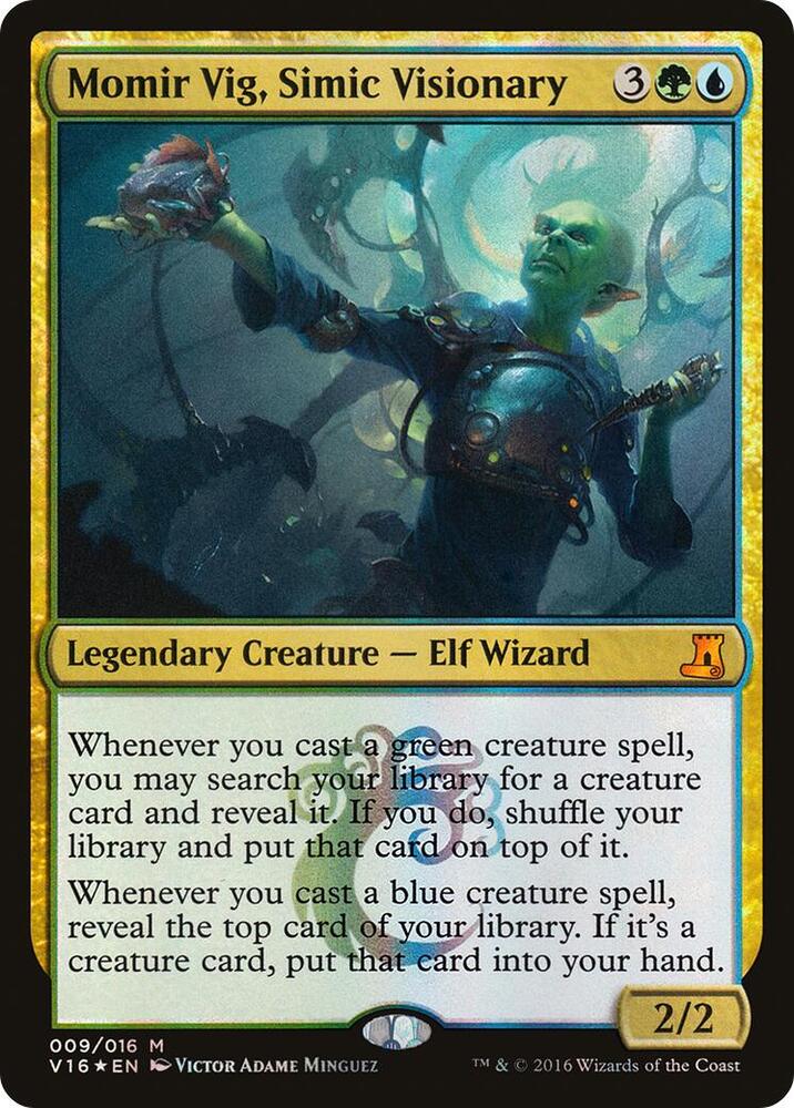 Momir Vig, Simic Visionary [From the Vault: Lore] 9