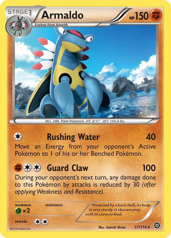 Armaldo [XY - Steam Siege] 57/114