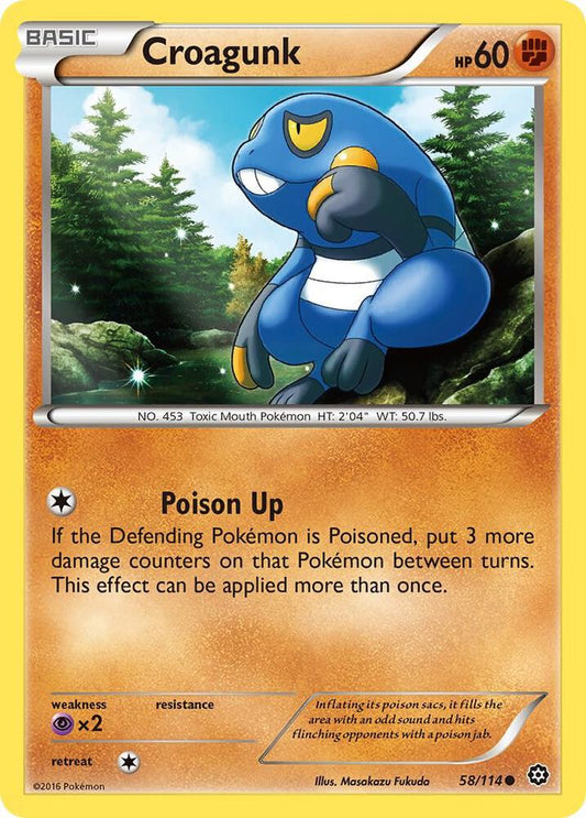 Croagunk [XY - Steam Siege] 58/114