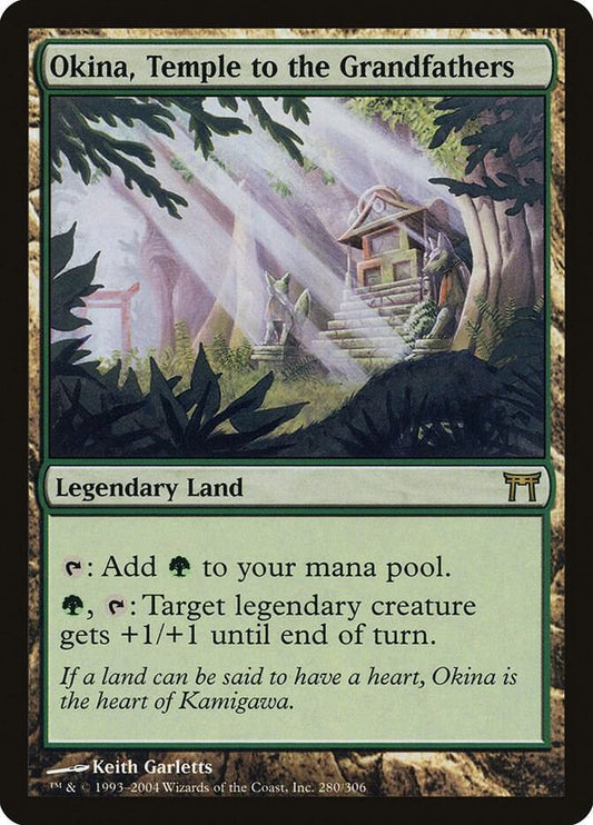Okina, Temple to the Grandfathers [Champions of Kamigawa] 280