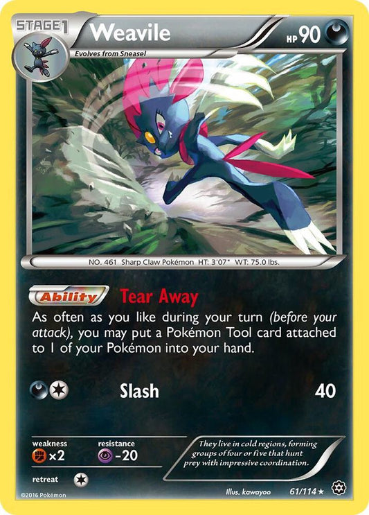Weavile [XY - Steam Siege] 61/114