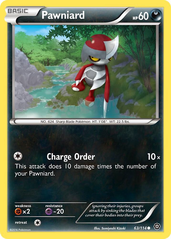 Pawniard [XY - Steam Siege] 63/114