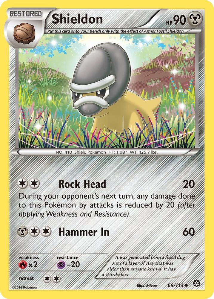 Shieldon [XY - Steam Siege] 69/114