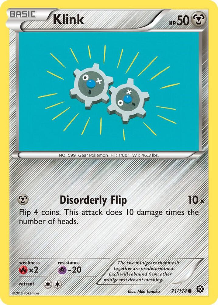 Klink [XY - Steam Siege] 71/114