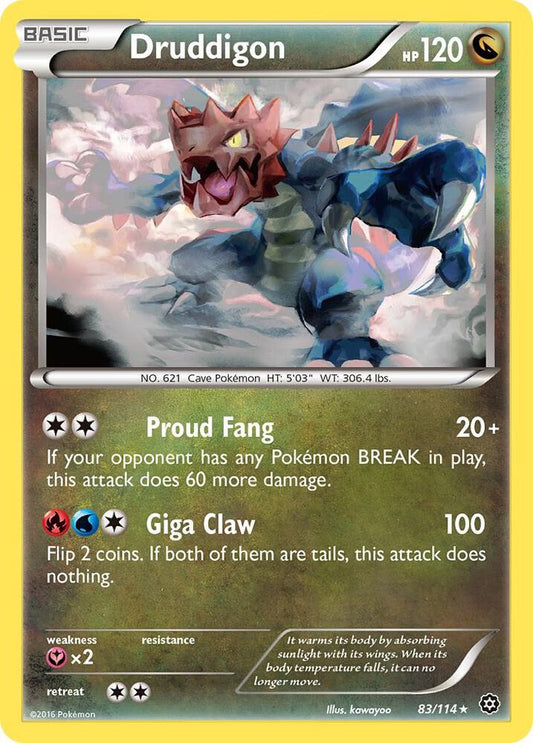 Druddigon [XY - Steam Siege] 83/114
