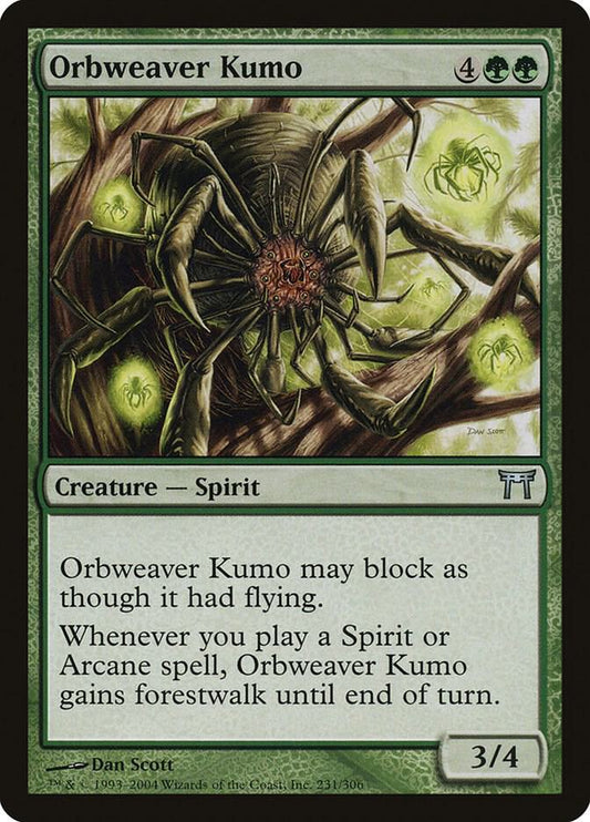 Orbweaver Kumo [Champions of Kamigawa] 231