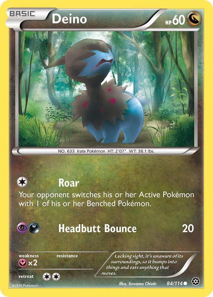 Deino [XY - Steam Siege] 84/114