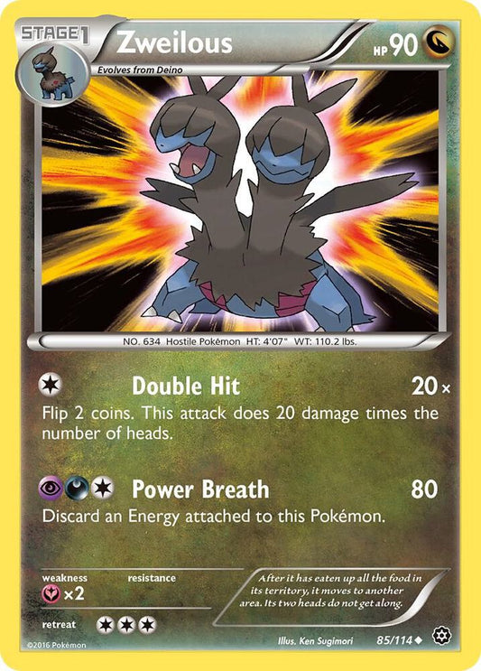 Zweilous [XY - Steam Siege] 85/114