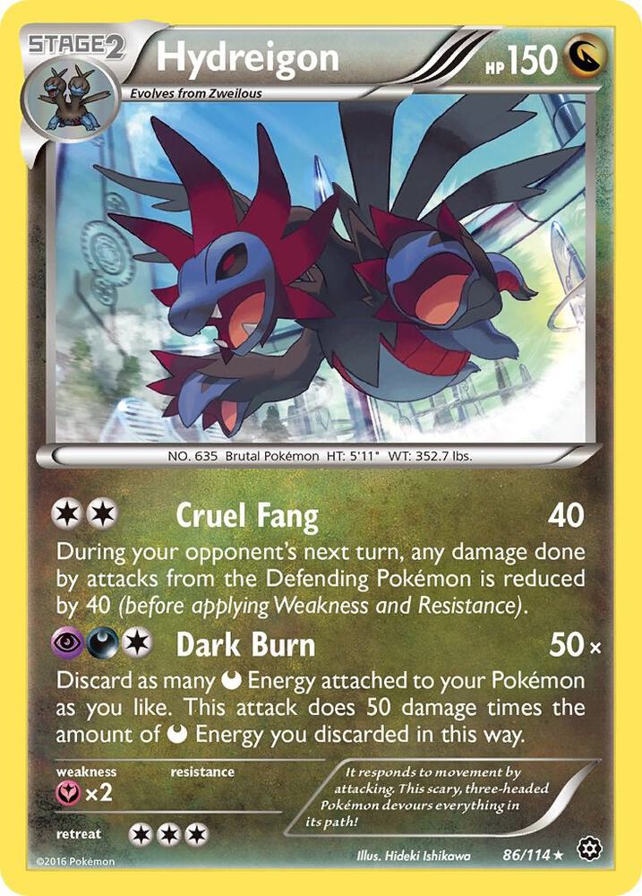 Hydreigon [XY - Steam Siege] 86/114