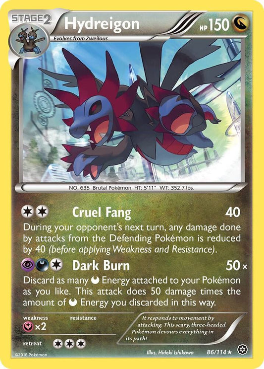 Hydreigon [XY - Steam Siege] 86/114