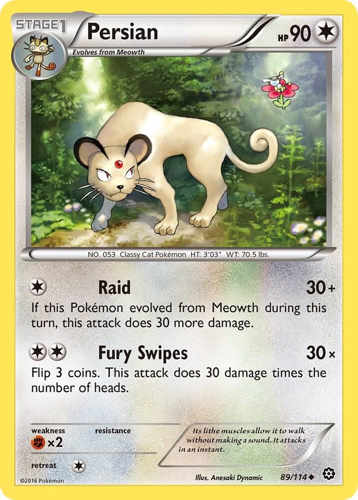 Persian [XY - Steam Siege] 89/114
