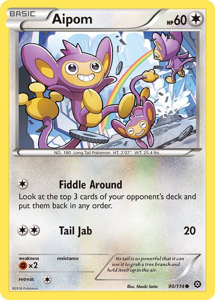 Aipom [XY - Steam Siege] 90/114