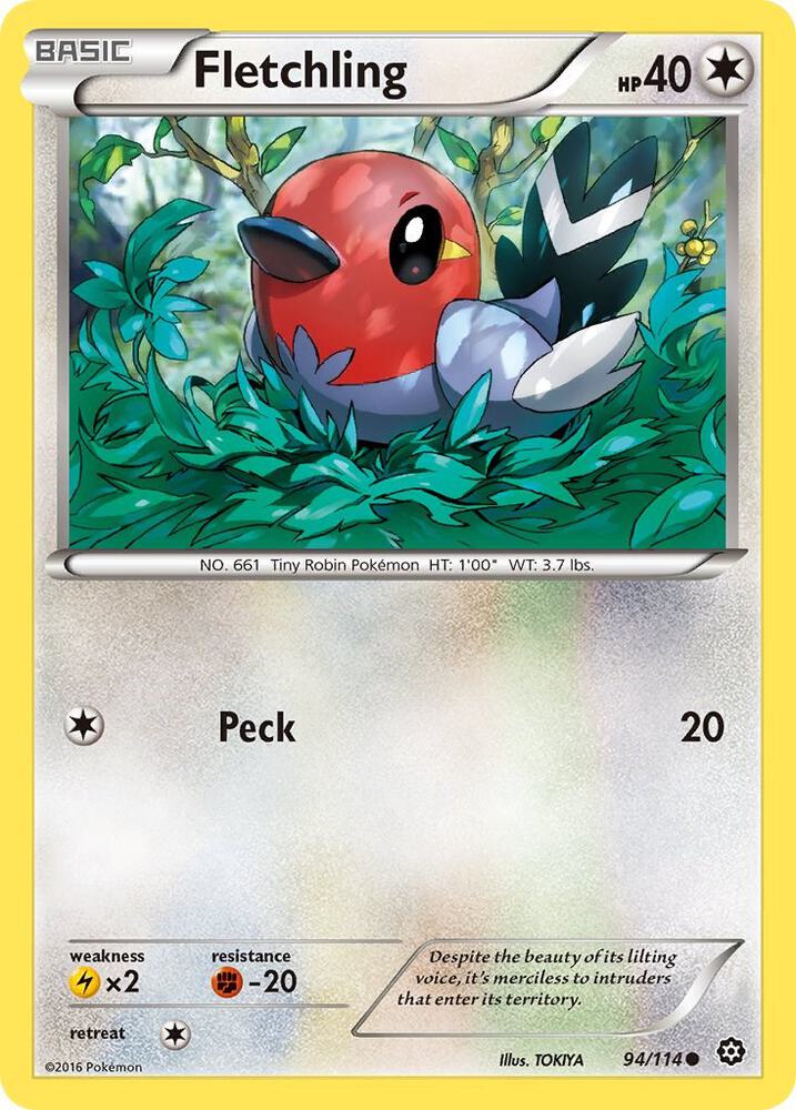 Fletchling [XY - Steam Siege] 94/114