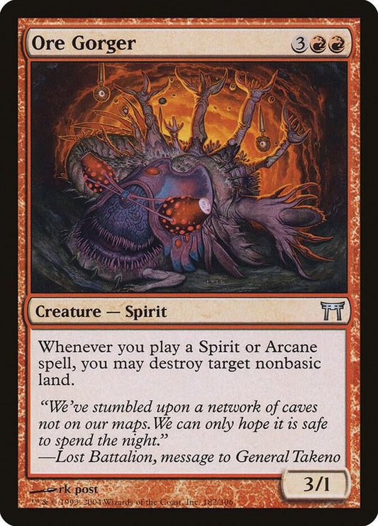 Ore Gorger [Champions of Kamigawa] 182