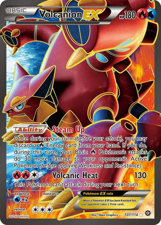 Volcanion EX (Full Art) [XY - Steam Siege] 107/114