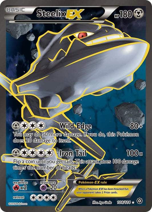 Steelix EX (Full Art) [XY - Steam Siege] 108/114