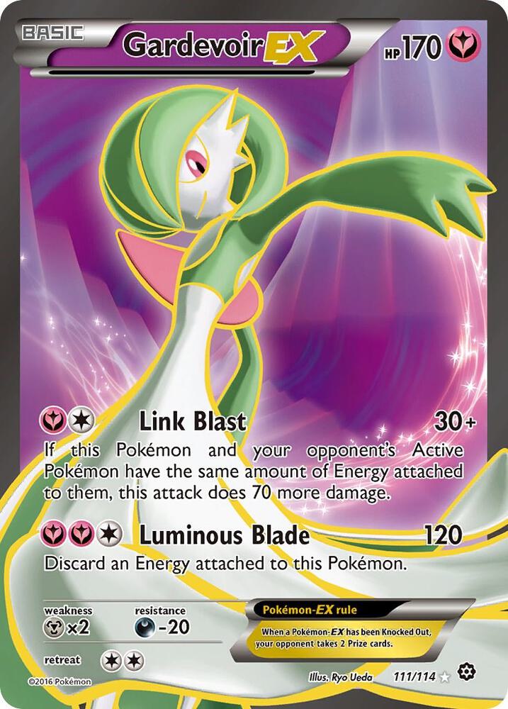 Gardevoir EX (Full Art) [XY - Steam Siege] 111/114