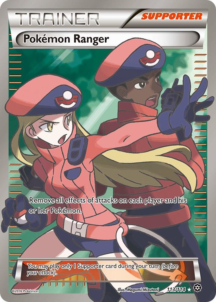 Pokemon Ranger (Full Art) [XY - Steam Siege] 113/114