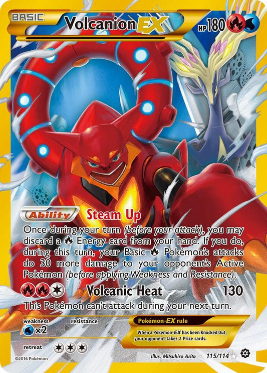 Volcanion EX (Secret) [XY - Steam Siege] 115/114