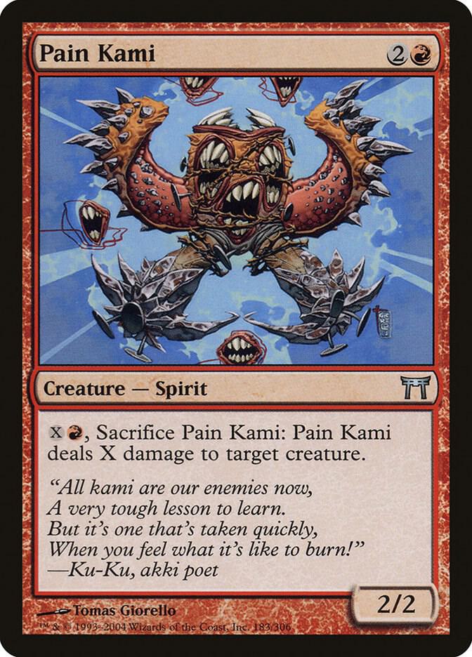 Pain Kami [Champions of Kamigawa] 183