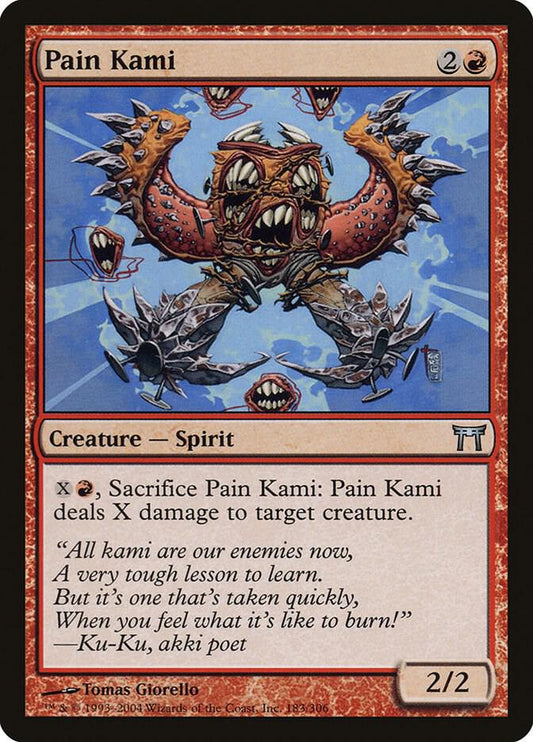 Pain Kami [Champions of Kamigawa] 183