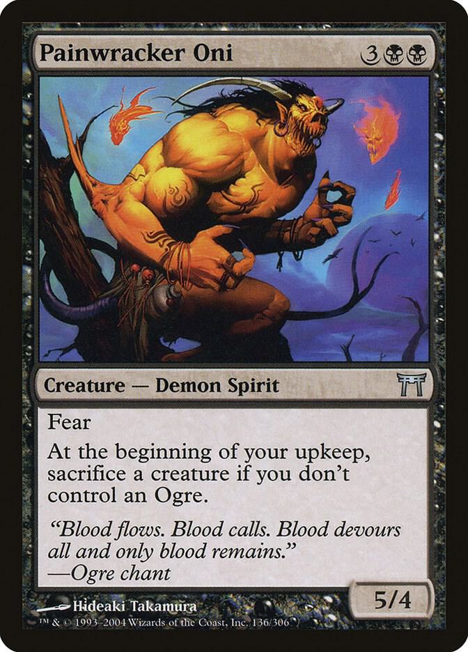 Painwracker Oni [Champions of Kamigawa] 136