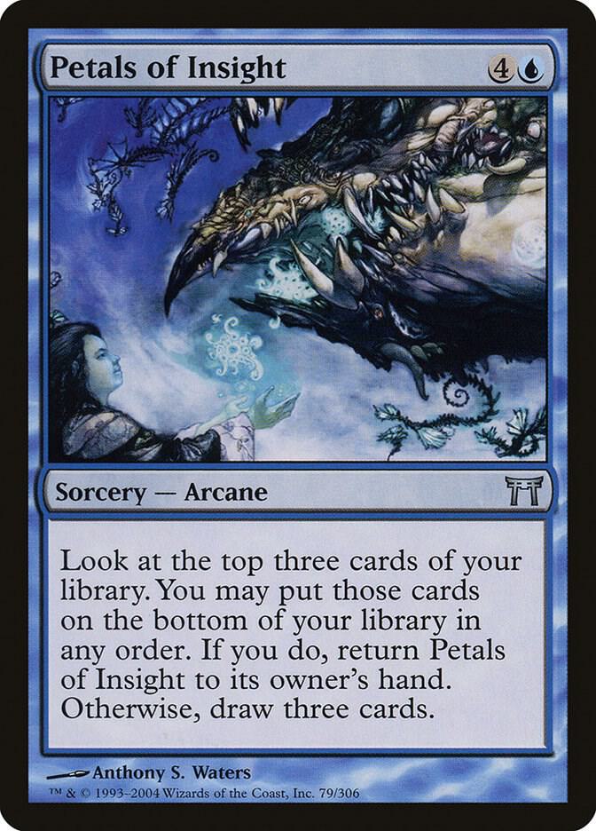 Petals of Insight [Champions of Kamigawa] 79