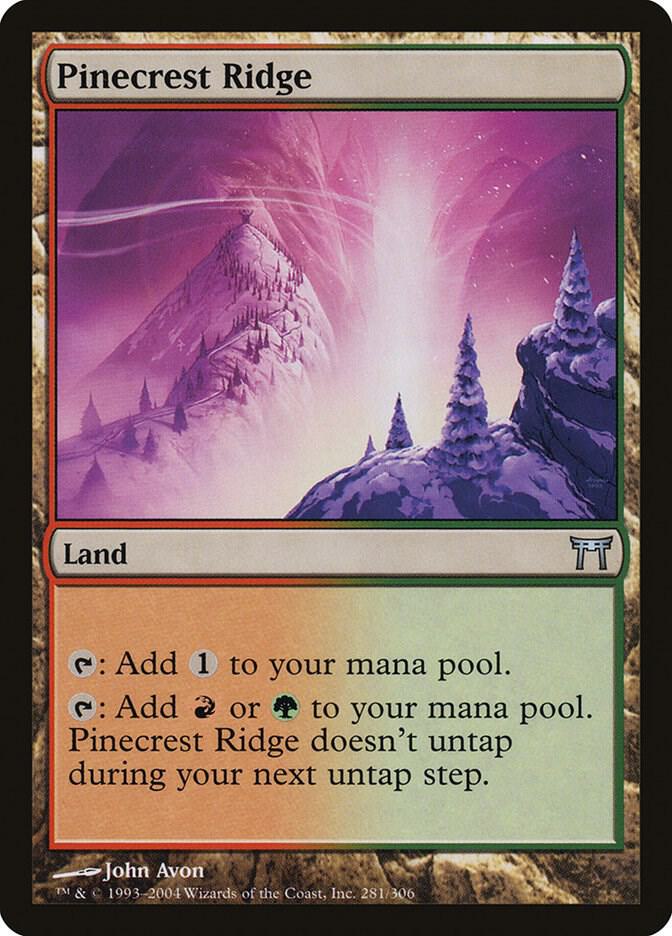 Pinecrest Ridge [Champions of Kamigawa] 281