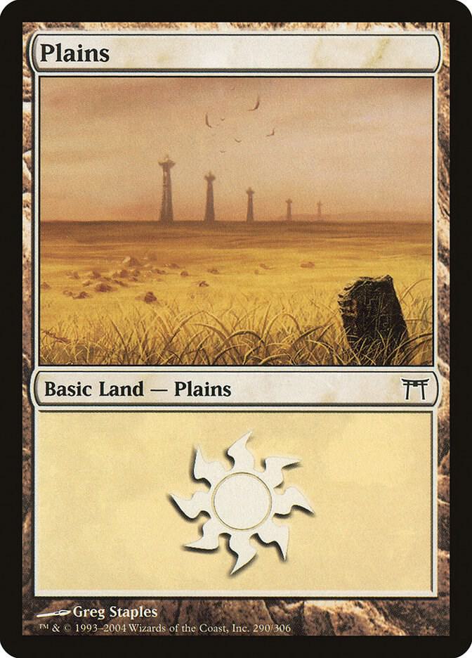 Plains (290) [Champions of Kamigawa] 290