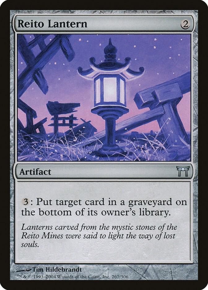 Reito Lantern [Champions of Kamigawa] 267