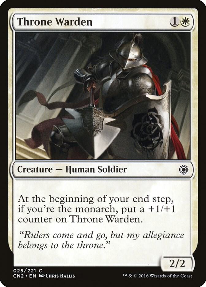 Throne Warden [Conspiracy: Take the Crown] 25
