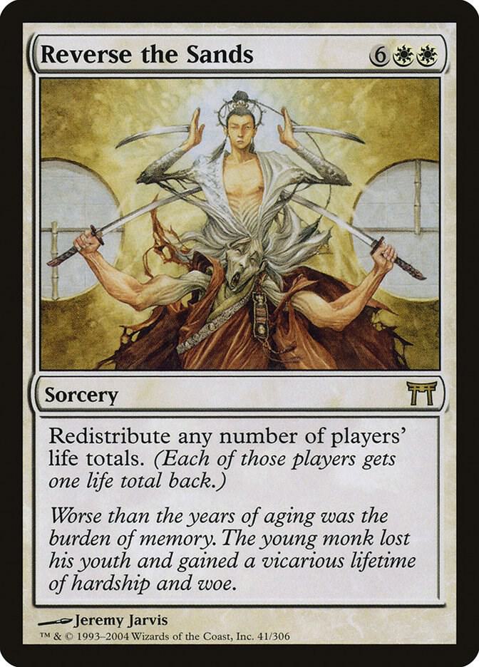 Reverse the Sands [Champions of Kamigawa] 41