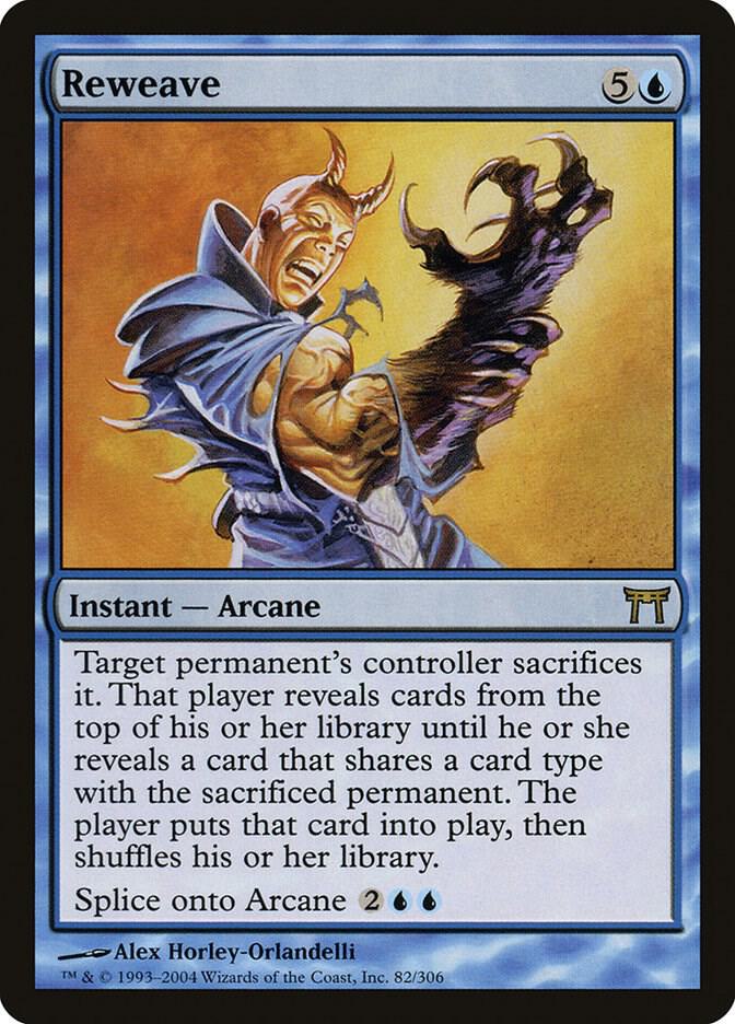 Reweave [Champions of Kamigawa] 82